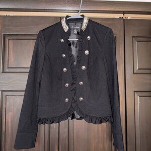 INC Black Blazer Jacket Women's Small